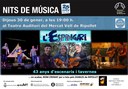 Nits de Música: "L'Espingari: 43 anys d'escenaris i tavernes"