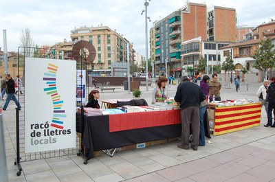 El Racó de Lletres Locals s'obre el 23 d'abril, dia de Sant Jordi.