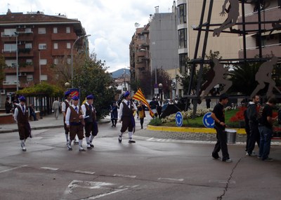 Els Trabucaires celebren el seu aniversari sense els trets dels trabucs.