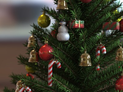 Reciclatge d'arbres de Nadal.