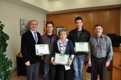 Entregats els premis del concurs l'Aparador d'enguany.