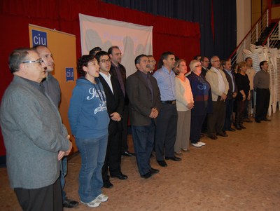 Municipals 2011CiU aposta pel canvi generacional.