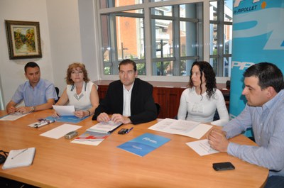 Municipals 2011El PP presenta les seves propostes per fomentar l'ocupació a Ripollet.