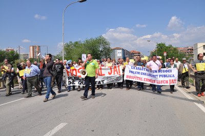 Ripollet, Cerdanyola i Montcada es mobilitzen de nou per l'Ernest Lluch.