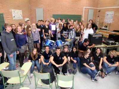 L'Institut Can Mas comparteix amb una escola danesa el seu model educatiu.