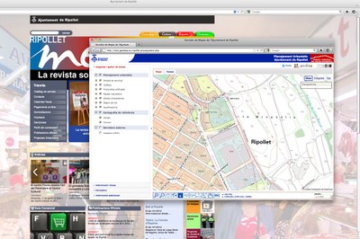 La web municipal ripollet.cat permet consultar el planejament urbanístic del municipi.