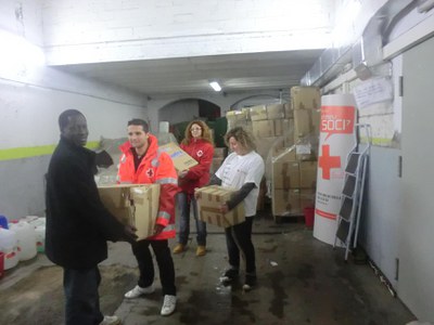 Creu Roja aporta material higiènic i sanitari per a la població de Diaguily, a Mauritania.