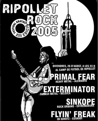 Festa Major 2005XIIIè Ripollet Rock Festival.