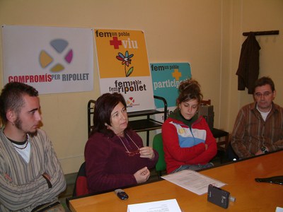 MUNICIPALS 2007: El CpR organitza noves activitats per 'Un Ripollet més viu'.