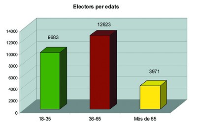 27 de maig - Eleccions Municipals - Participació a les 20 hores: 46,13 %.