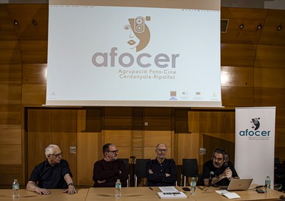 Imatge de la presentació amb els membres del jurat. Cedida per AFOCER.