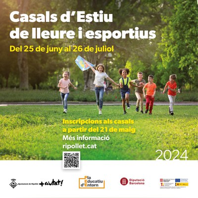 L'oferta de Casals d’estiu compta amb 16 propostes de lleure i esportives.