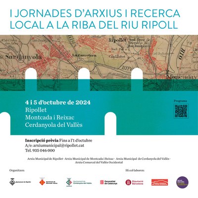 Primeres Jornades d’Arxius i Recerca Local a la riba del riu Ripoll.