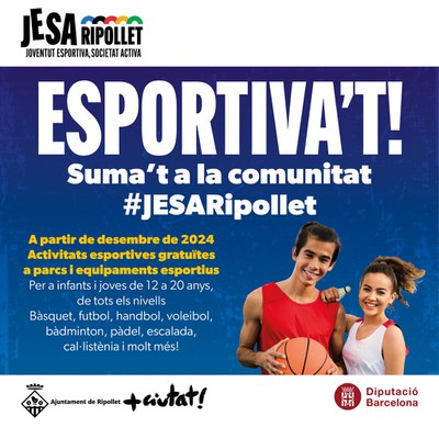 Ripollet proposa al jovent sumar-se a la Comunitat JESA.