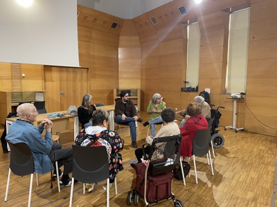 Trobada de presentació "Si passes dels 70, et citem!".