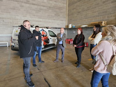 L’Ajuntament comença a visitar petites i mitjanes empreses de Ripollet.